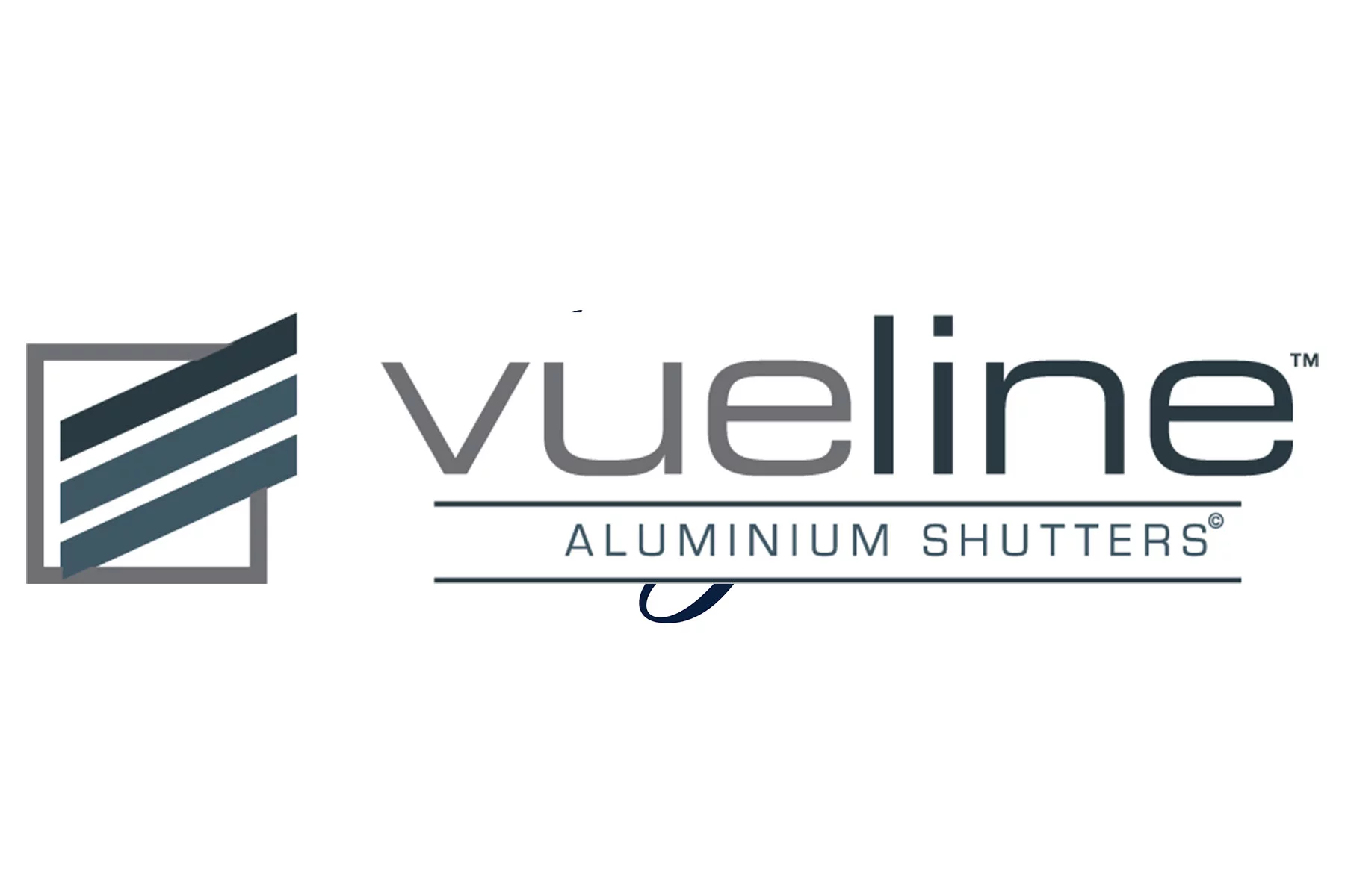 Vueline Aluminium Screens and Shutters Logo
